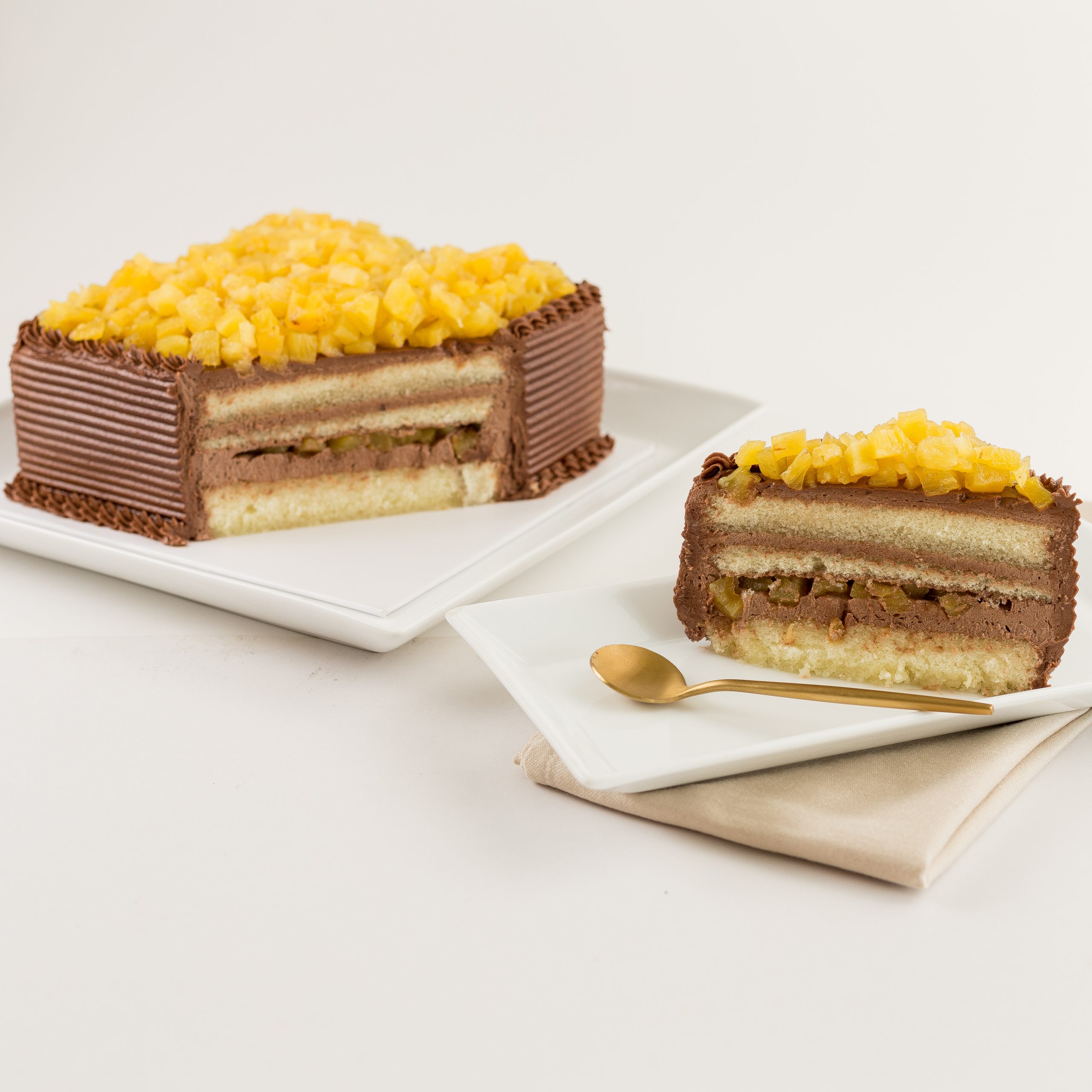 Home Chocolate Pineapple Gateau Scaled